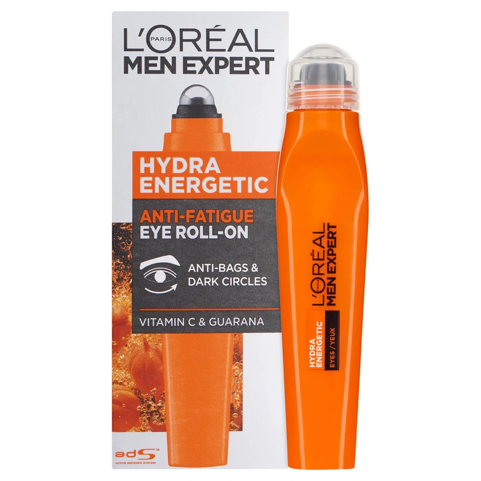 L'Oréal Men Expert Hydra Energetic Cooling Eye Roll-On (10ml) Image 1
