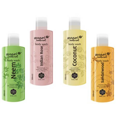 Ayuuri 4-Scents Body Wash Image 1