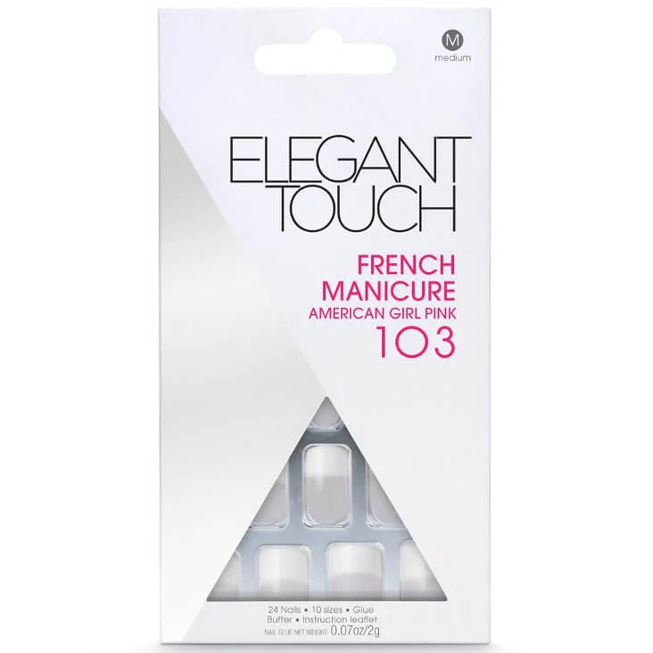 Elegant Touch French Manicure Nails Image 1