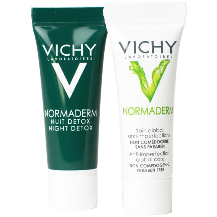 Vichy Normaderm Night Detox and Normaderm Hydrating Care Image 1