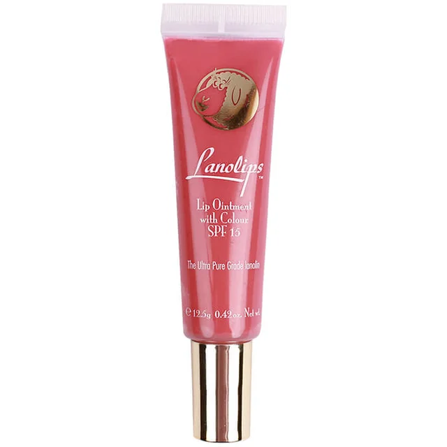 Lanolips Lip Ointment with Colour SPF15 Rhubarb