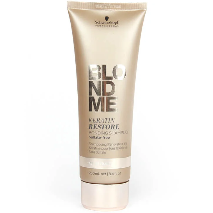 Schwarzkopf BLONDME Keratin Restore Bonding Shampoo Image 1