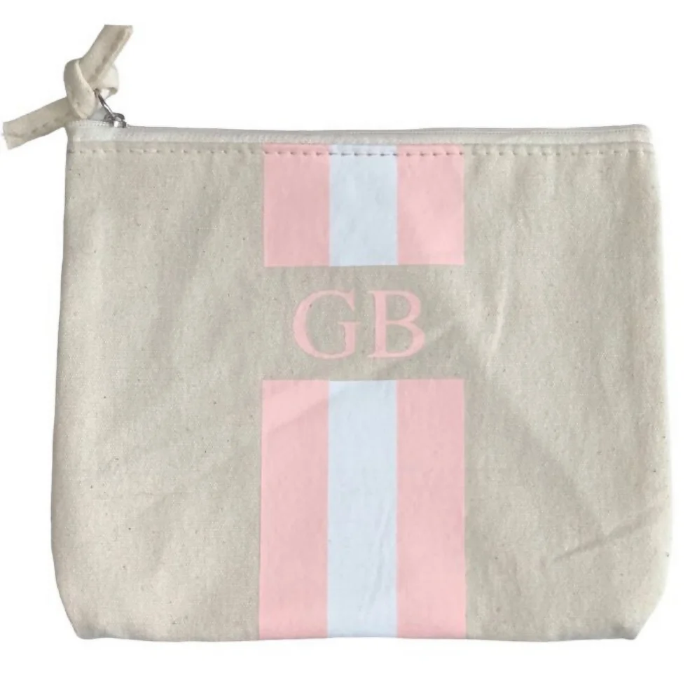 GLOSSYBOX Linen Makeup Bag Image 1