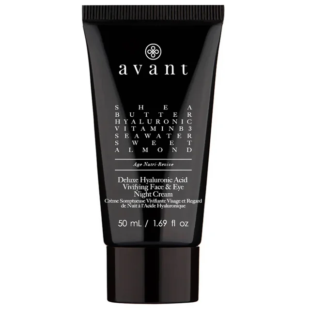 Avant Skincare Deluxe Hyaluronic Acid Vivifying Face & Eye Night Cream