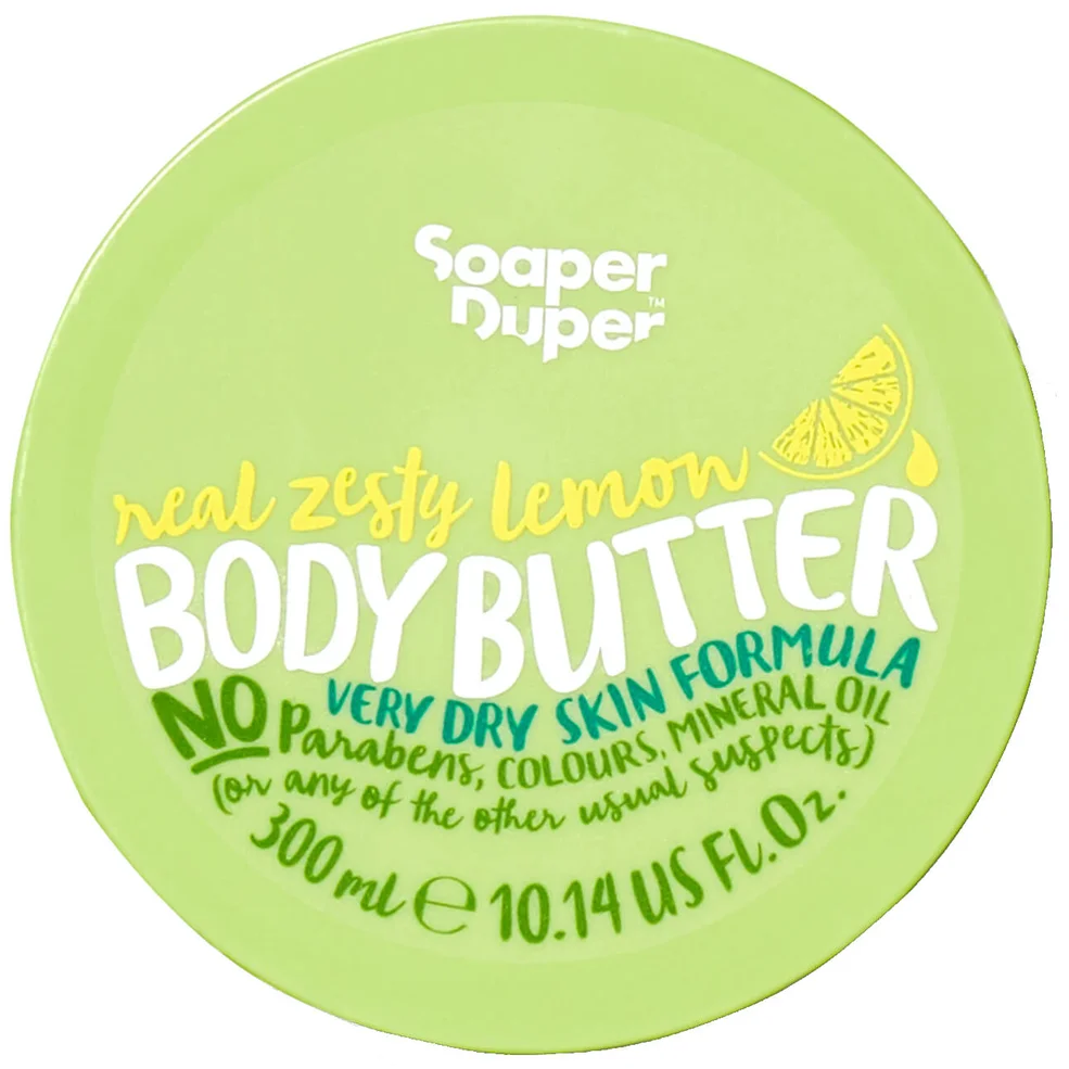 Soaper Duper Deluxe Zesty Lemon Body Butter Image 1