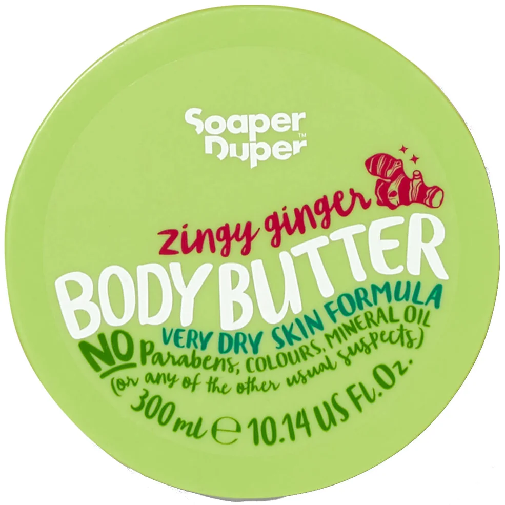 Soaper Duper Deluxe Zingy Ginger Body Butter Image 1