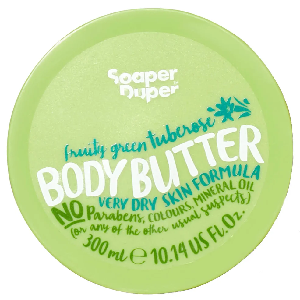 Soaper Duper Deluxe Fruity Green Tuberose Body Butter Image 1