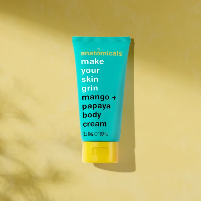 Anatomicals Make Your Skin Grin, Mango + Papaya Body Lotion 100ml